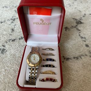 Vintage Peugeot Watch Set